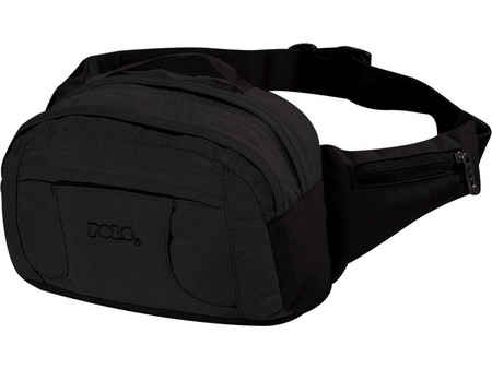 Polo Supreme Ανδρικό Τσαντάκι Μέσης Μαύρο 9-08-002-02