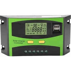 Ρυθμιστής φόρτισης φωτοβολταϊκού VOLT SOL PWM 12-24V/40A