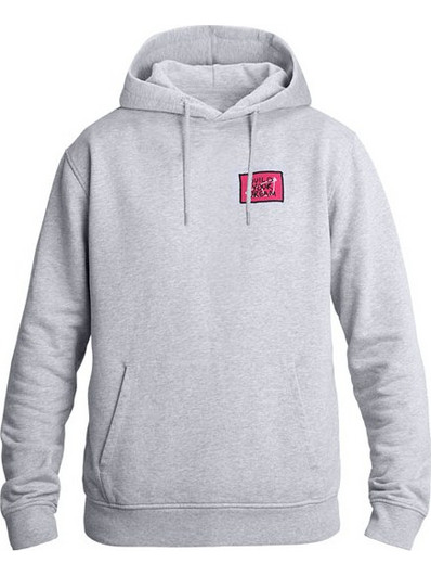 John Doe Φούτερ με Κουκούλα BYD I hoodie grey