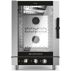 Alphatech Φούρνος Icon αερίου 10 θέσεων μηχανικός ICGM101E