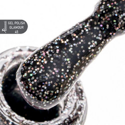 Alezori Polish Gel 545 Glitter Ημιμόνιμο Βερνίκι Νυχιών 15ml