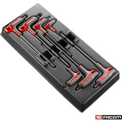 FACOM MOD.84TZSPB ΣΕΤ 6ΓΩΝΑ ΚΛΕΙΔΙΑ ΤΑΦ 3-10 mm