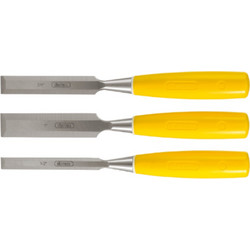 UYUSTOOLS ΣΕΤ 3ΤΜΧ ΣΚΑΡΠΕΛΑ ΞΥΛΟΥ 1/2"3/4"1" FMP301