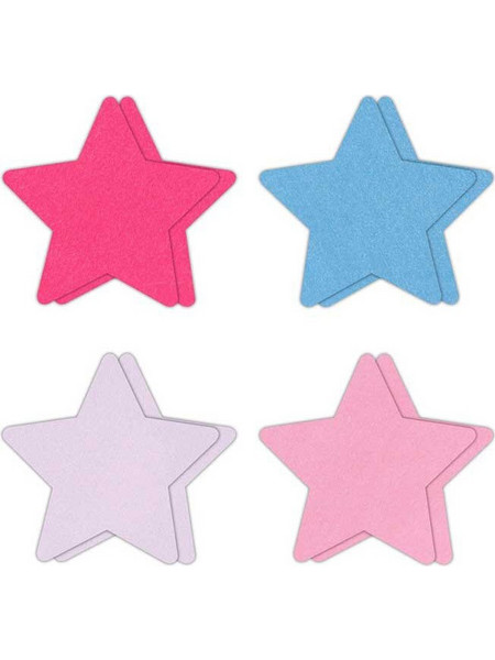 Star 4 Colors A (4 Pairs) Pretty Pasties NS Novelties