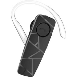 Tellur VOX 60 Ακουστικό Bluetooth In Ear Black & Car Charger 1A Black