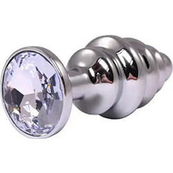 Fantasy Anal Plug με Λευκό Κρύσταλλο 2,6 cm