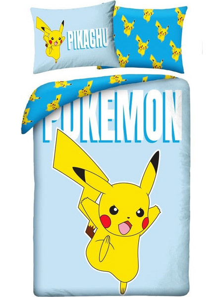 Pokemon Duvet Set Ver. 16 140 x 200 cm / 70 x 90 cm