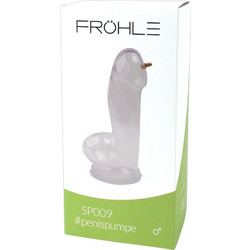 Frohle Vacuum Cylinder SP009 Sleeve Κάλυμμα Επιμήκυνσης Πέους Clear