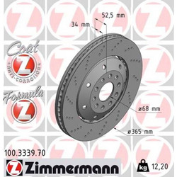 Zimmermann Δισκόπλακα - 100.3339.70