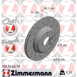 Zimmermann Δισκόπλακα - 150.3460.70