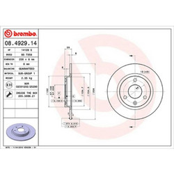 Magneti Marelli Δισκόπλακα - 360406017700
