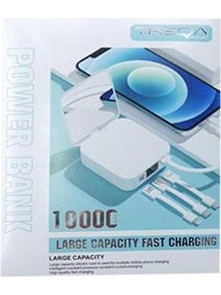 Power Bank 10000 mAh με καθρεφτάκι Treqa TR-945
