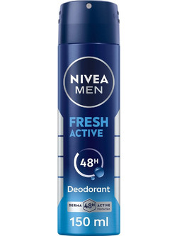 Nivea Men Fresh Active Αποσμητικό Spray 48h 150ml