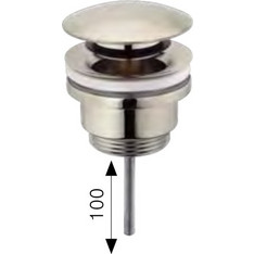 Βαλβίδα Νιπτήρος Αυτόματη Universal 1/4" 00-05216/BN Modea Nickel Brushed