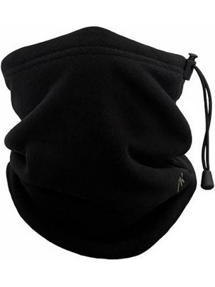 Κασκόλ Λαιμού Fleece Scarf Army Race Μαύρο 218A