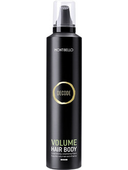 Montibello Decode Volume Hair Body Αφρός Μαλλιών για Όγκο 300ml