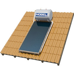 Nobel Aelios CUS Ηλιακός Θερμοσίφωνας 120lt 2m² Glass Διπλής Ενέργειας Κεραμοσκεπής