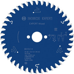 BOSCH ΠΡΙΟΝΟΔΙΣΚΟΣ ΔΙΣΚΟΠΡΙΟΝΟΥ ΚΟΠΗΣ ΞΥΛΟΥ EXPERT 140 x 1,8/1,3 x 20 mm T42 2608644010