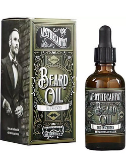 Apothecary87 The Unscented Λάδι για Γένια 50ml