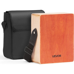 VEVOR Ξύλινο Κρουστό Κιβώτιο Cajon με Χορδές Κιθάρας και Τσάντα Μεταφοράς MXGLXKJTXSNBGNO6N001V0