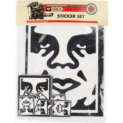 OBEY Men Sticker Pack 2 Selection Icon Face Stickers 25τμχ - ASSORTED - 100270001