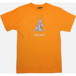 THE HUNDREDS Men The Black Line T-Shirt - ORANGE - T21P201026-6