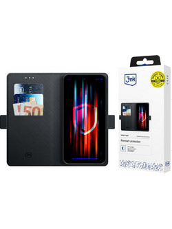 3mk Wallet Case Θήκη Πορτοφόλι Black (Xiaomi Redmi 15C)