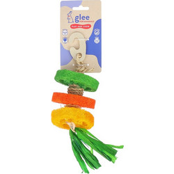 GLEE ΠΑΙΧΝΙΔΙ ΤΡΩΚΤΙΚΩΝ LOOFAH HOOLA 22cm