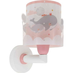 Ango Whale Dreams Pink απλίκα τοίχου (61179S)