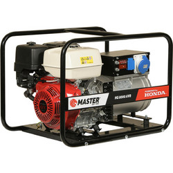 Master HG8000 AVR Honda GX390 Γεννήτρια Βενζίνης Τετράχρονη Τριφασική με Μίζα 8KVA