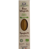 Rustichella Organic Pasta Brown Rice Spaghetti - Βιολογικό Σπαγγέτι από Καστανό Ρύζι (250g)