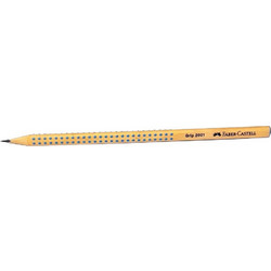 Faber Castell Μολυβι Grip Φυσικο Ξυλινο Μπλε 217051