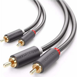 Ugreen Cable 2x RCA male - 2x RCA male 1m