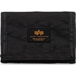 Alpha Industries Ανδρικό Combat Label Wallet 156951 Μαύρο