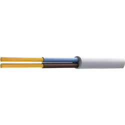 ΚΑΛΩΔΙΟ ΗΛΕΚΤΡΟΛΟΓΙΚΟ ΕΥΚΑΜΠΤΟ H03VVF 5X0.75mm ΛΕΥΚΟ U/TOP (ΣΕΤ ΜΕ 100)