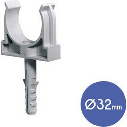 Elettrocanali Στήριγμα Σωλήνα Με Βίδα Φ32 - 50 Τεμάχια - Elettrocanali - 2-ECCT32