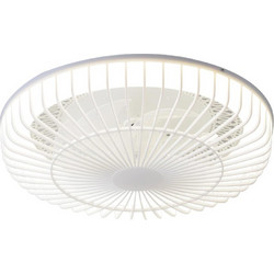 InLight Waterton Ανεμιστήρας Οροφής 55cm 72W με Φως & Τηλεχειριστήριο Λευκός