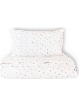 Bamboom Παπλωματοθήκη Mε Μαξιλαροθήκη 100x140εκ Roseship