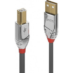 ΚΑΛΩΔΙΟ USB2 A-B 3M/CROMO 36643 LINDY