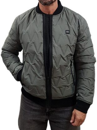 Indicode - 15-972 - IN Helio - 963/Castor Grey - Μπουφάν Bomber Fly - gray