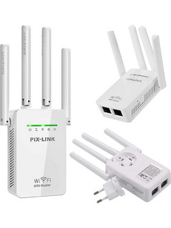 WiFi Extender 300Mbps με 4 Κεραίες και WPS