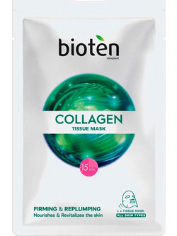 Bioten Collagen Tissue Κρεμώδης Μάσκα Προσώπου για Αντιγήρανση με Υαλουρονικό & Κολλαγόνο 20ml