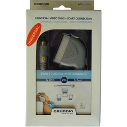 66658 . GRUNDIG καλώδιο SCART σε S-Video M/M 2m