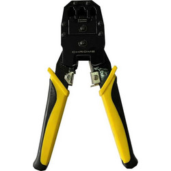 Πρέσσα μεταλλική για βύσματα RJ11, RJ12, RJ45 TOOL-CRIMP-01-CHR