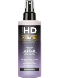 Farcom HD Keratin Colored Hair Leave In Conditioner Spray για Επανόρθωση για Ξηρά & Ταλαιπωρημένα Μαλλιά 150ml
