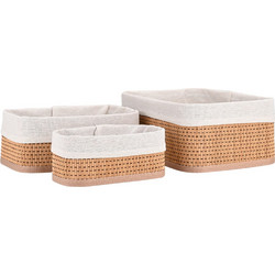 Estia ESTIA ΚΑΛΑΘΙ ΟΡΓΑΝΩΣΗΣ BAMBOO ESSENTIALS ME ΕΠΕΝΔΥΣΗ ΣΕΤ 3ΤΕΜ. ΝΕΑ ΠΛΕΞΗ