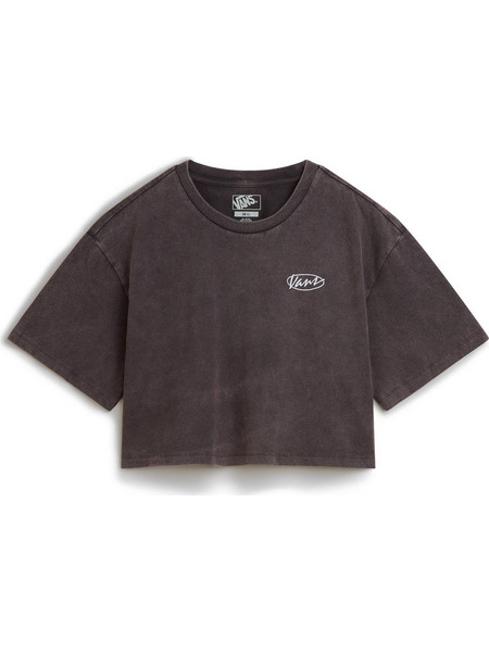 VANS ERA SCRIPT RELAXED CROP SS VN000PR4EMV-EMV Μαύρο