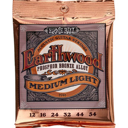 Ernie Ball 2146 Regular Σετ 6 Χορδές Ακουστικής Κιθάρας Phosphor Bronze 12-54" Normal Tension
