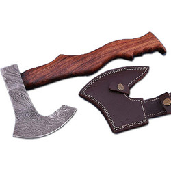 ΤΣΕΚΟΥΡΙ DAMASCUS ALPIN OUTDOOR WITH ROSE WOOD HANDLE