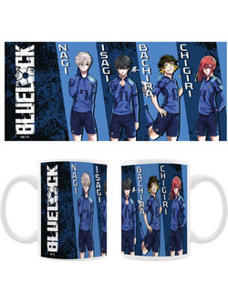 Blue Lock Ceramic Mug Nagi, Isagi, Bachira & Chigiri